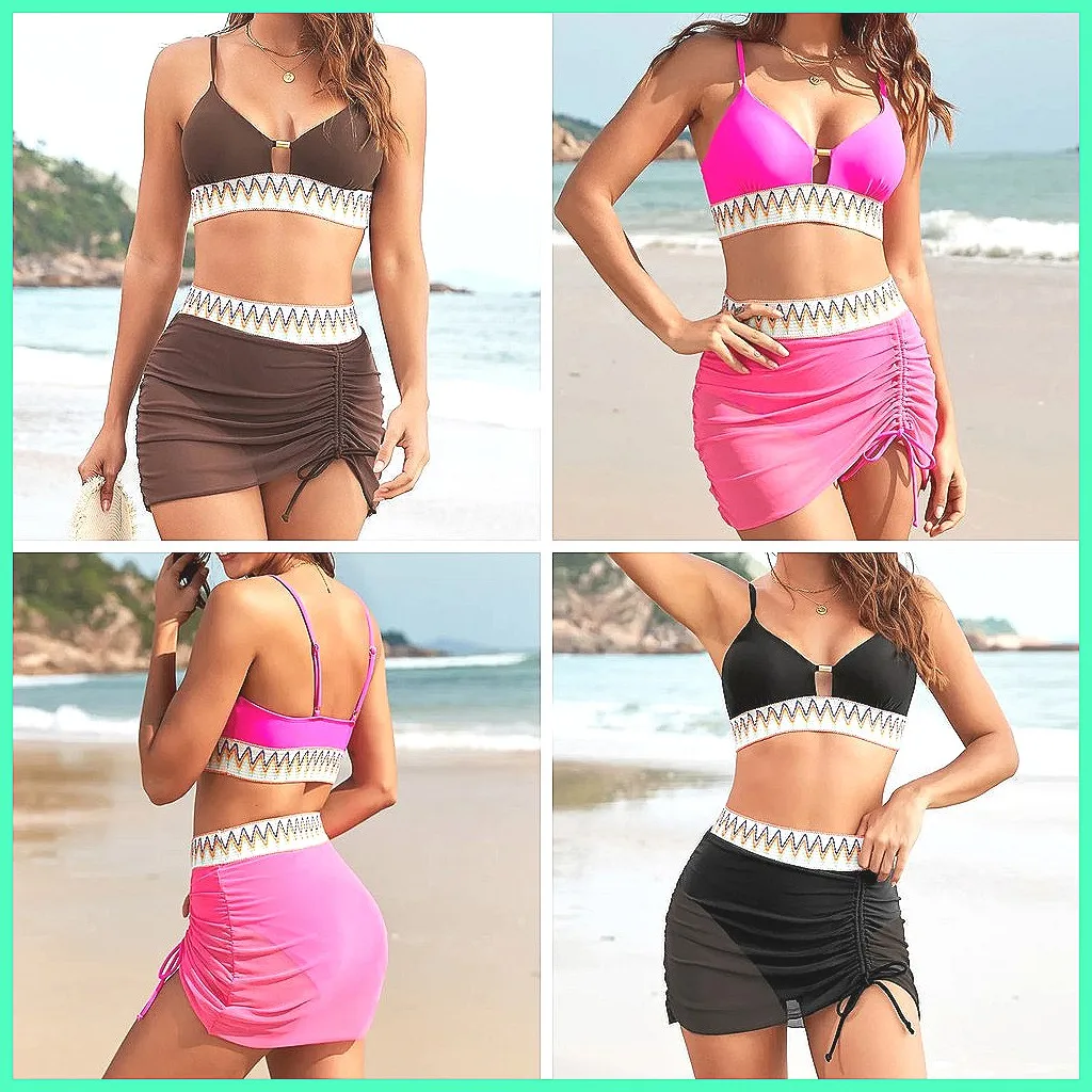 

Sexy Brazilian Bikini Set 2026 Women's Swimwear High-Cut Bathing Suit for Beach Pool