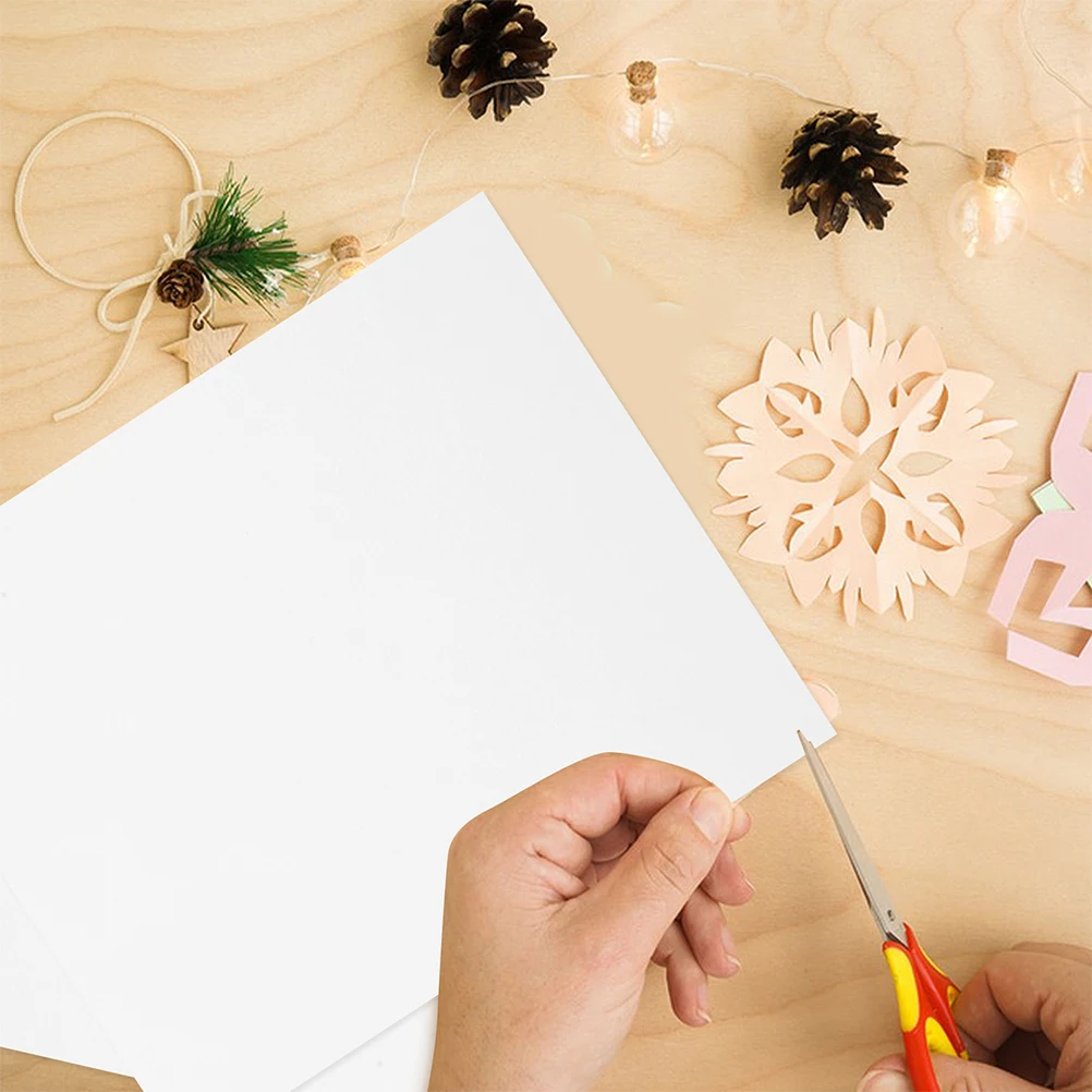 

150Pcs A5 White Cardstock Paper Heavy Thick for Drawing Watercolor Painting DIY Craft Card Making Kids Painting Card Paper