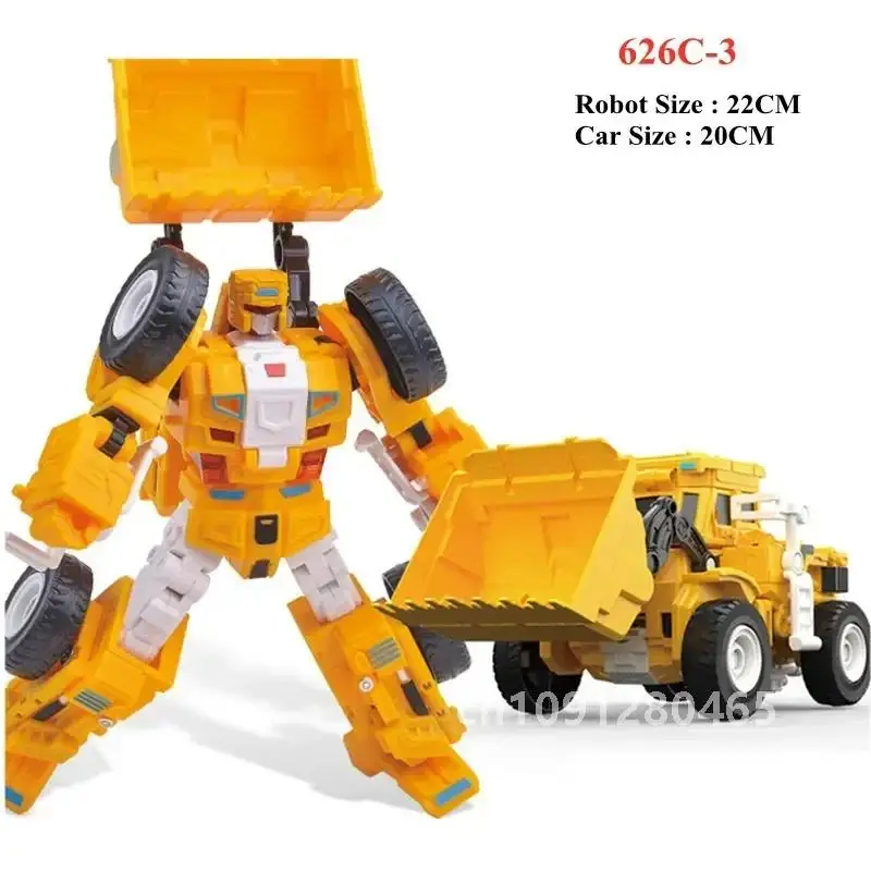 JINJIANG 6 IN 1 Hook Transformation KO GT Devastator Action Figure Engineering Combiner Crane Gravity Model Gift Kid Adult