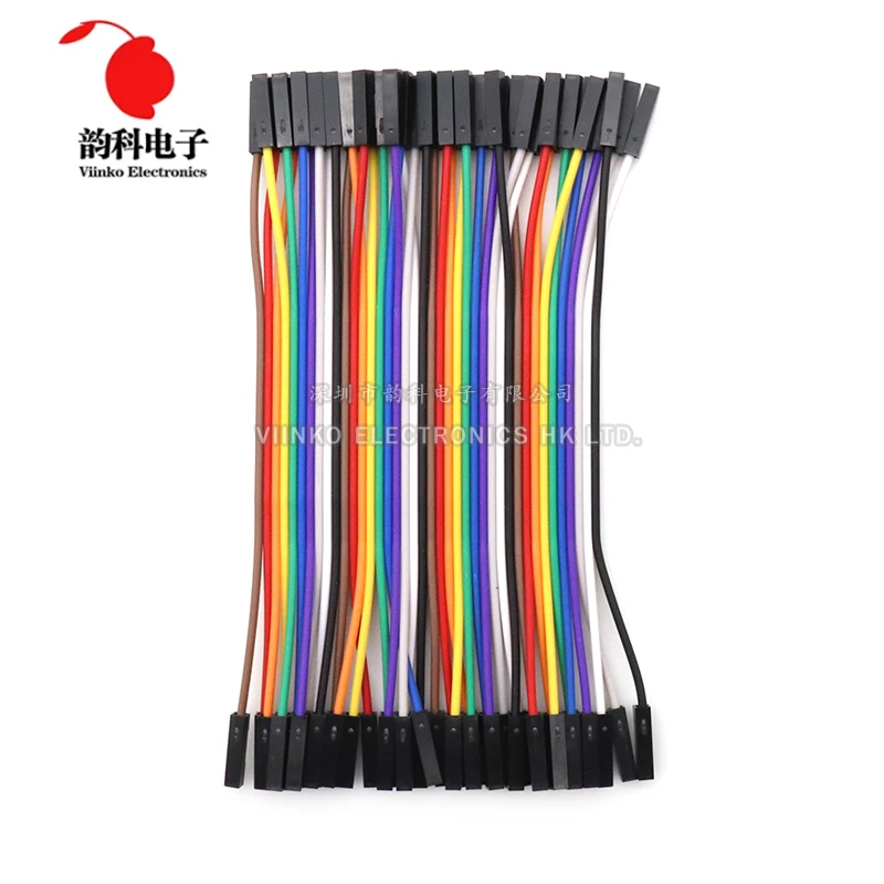 Dupont Line 10CM 40Pin Male to Male + Male to Female and Female to Female Jumper Wire Dupont Cable for Arduino