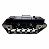 배터리 금속 트랙 모터 충격 흡수 로봇 자동차 STM32 컨트롤러가 장착된 30kg 부하 RC 탱크(FS 핸들 프로그래밍 가능 탱크 포함) 4