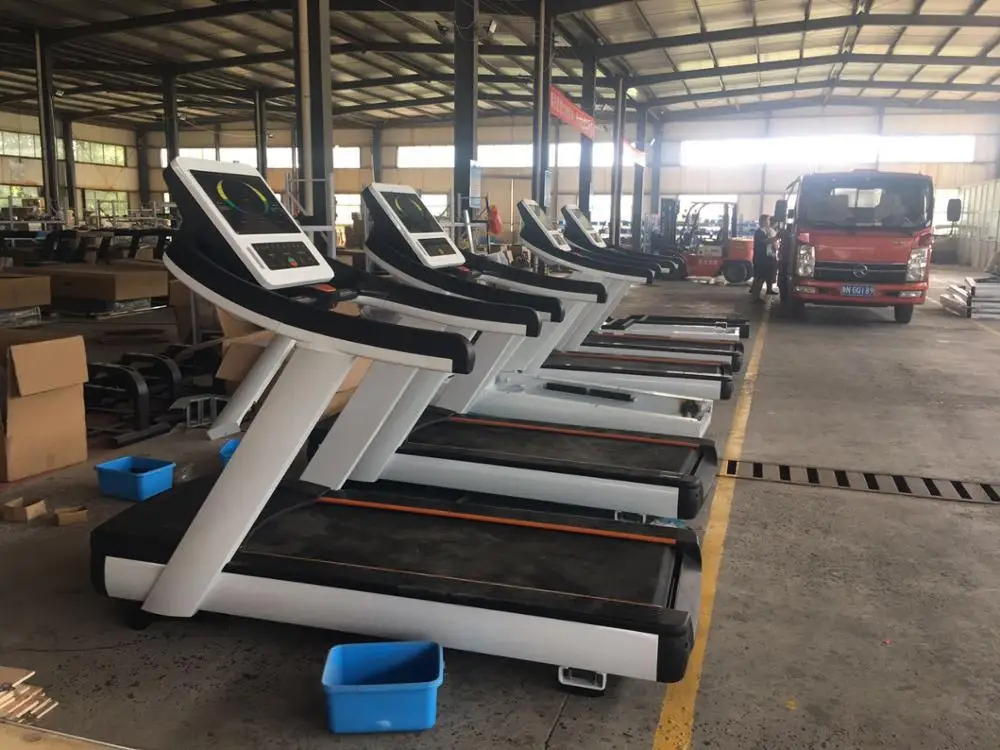 Commercial Gym Equipment Running Electric Motorized Caminadora Treadmill With Led Screen
