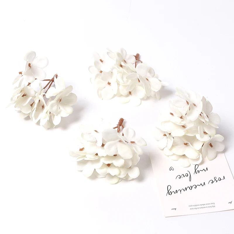 10/20Pcs Mini Artificial Flowers Accessories for Home Decor Wedding Decoration Fake Flowers Leaf DIY Craft Garland Accessories