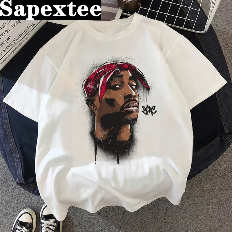 tupac top tees summer top women streetwear grunge plus size kawaii casual t shirt top tees harajuku kawaii