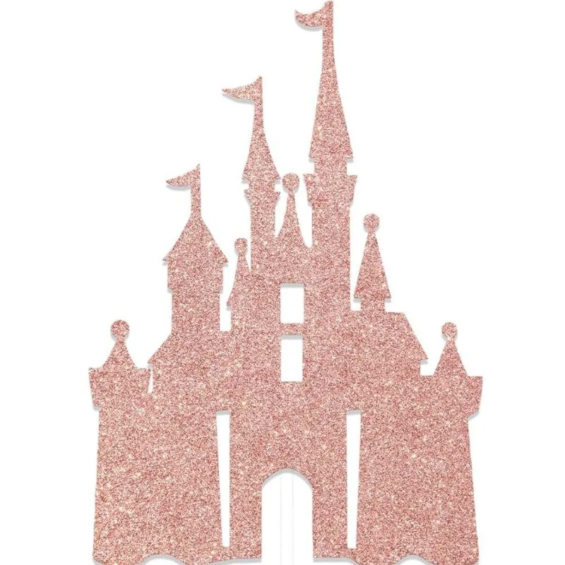 Princess Castle Cake Topper, Kids' Birthday Party Decorations view 3