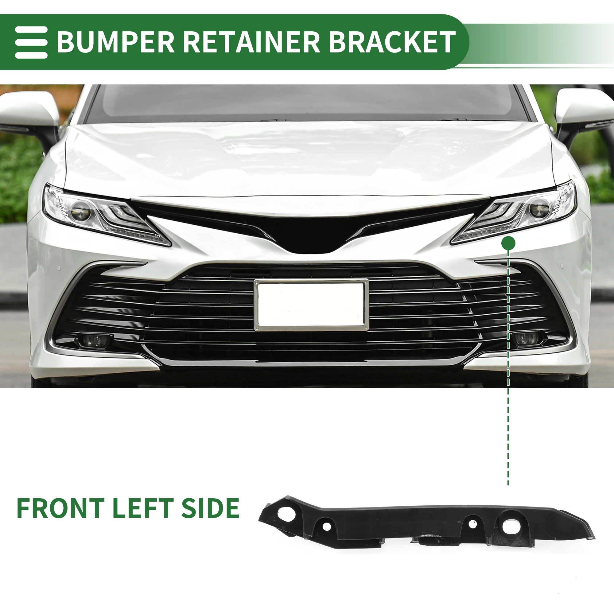 

UXCELL 1 шт. фиксатор левого переднего бампера No 21138850521 для Mercedes Benz E350 E450