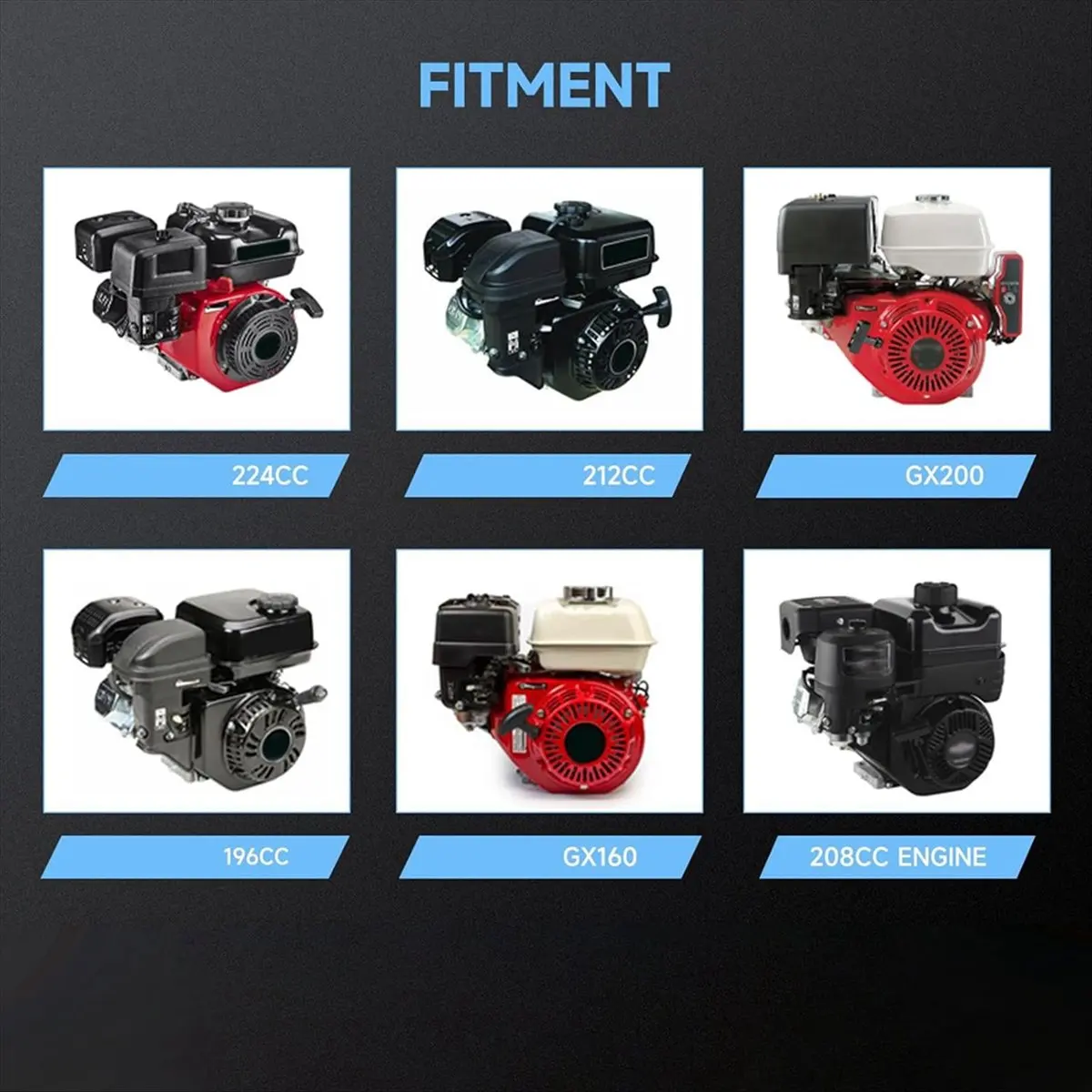 دولاب الموازنة الألومنيوم 10krpm لـ 212 محرك غير هيمي Ghost 212cc 224cc 69730 69736 Tilly CT200U BT200X #6