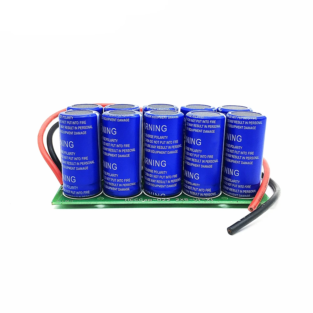 

1Set GDCPH 27V10F 6F 12F Customized Connection Bank 2.7V100F 60F 120F Automotive Rectifier Module For Backup Power Supply