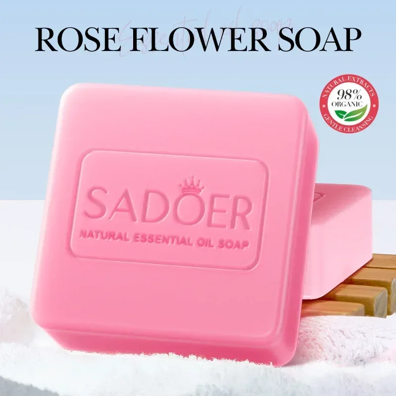 Rose Essential Oil Soap Turmeric Bleach Body Cleansing Incense Colone Sheet Colognes for Women Cute Papirne Car Shampoo Leaf