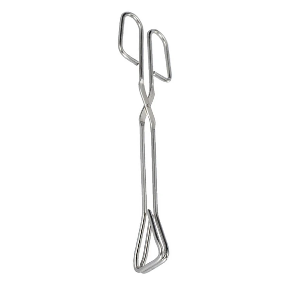 

1pc Stainless Steel Food Clip Practical Barbecue Tong For Home Party Steak Serving Silver Multipurpose Kitchenware Buffet