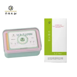 ZHONGYAN TAIHE Acupuncture IV Training Kit Silicone Needling Injection Training Pad Model for Medical Students Nurses Practice