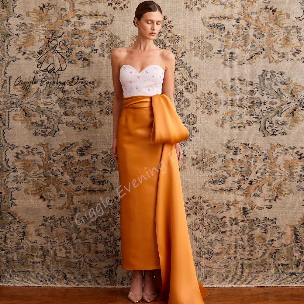 Giggle sin tirantes con cremallera sin mangas rebordear hasta el suelo mujeres elegantes y bonitas vestidos de novia modernos vestidos de novia