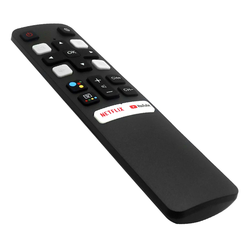 Пульт дистанционного управления rc802v fnr1 для tcl с netflix и youtube rc802v 49p30fs 65p8s 55c715 49s6800 43s434 43p8 (f604a) 43p717 (v83)