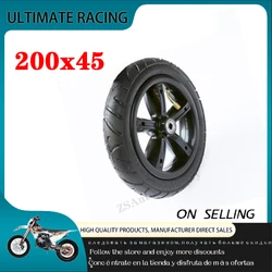 Applicable To Electric Scooters 8 Inch Caster With Tire And Inner Tube 10mm Inner Hole High-Quality Wheel, 200x45 Wheel