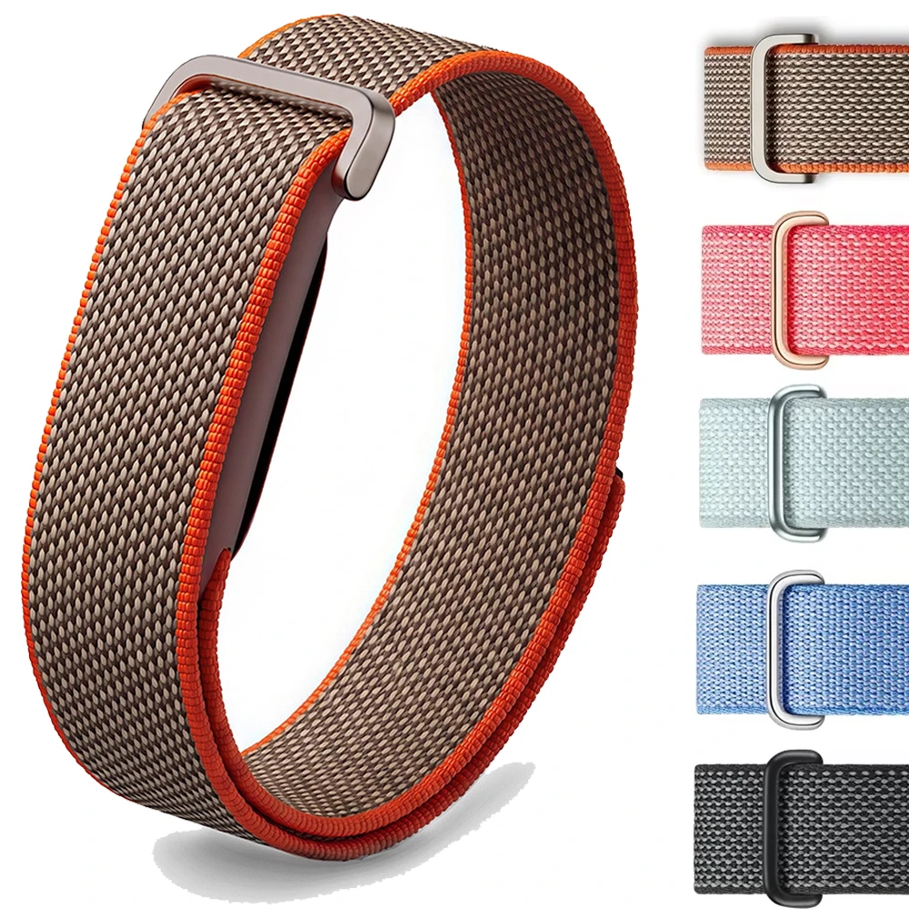 For Google Fitbit Air Nylon Watch Strap Magic Tape Band Loop Wristband Sport Nylon Braided For Fitbit Air Correa Accessories