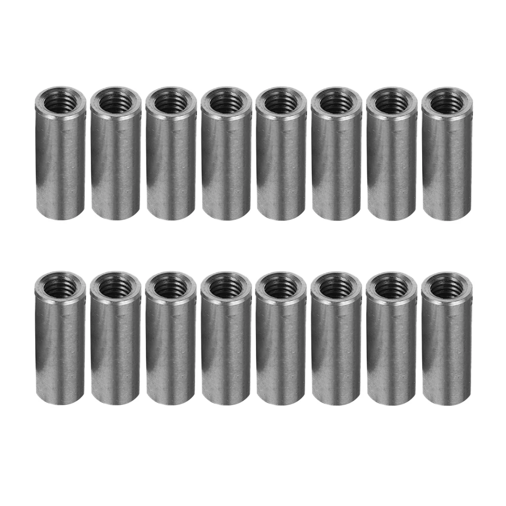 

20pcs Extended Welding Nut M6x10x15 M8x12x15 Stainless Steel 304 Coupling Rod Bar Corrosion Resistant