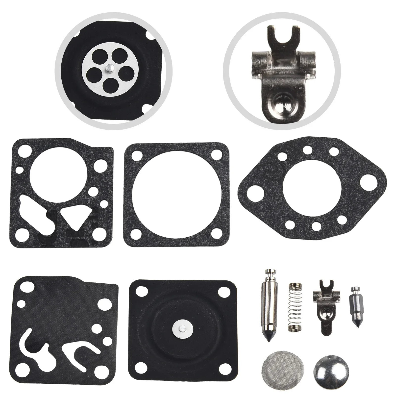 Seal Membrane Carburetor Diaphragm For Tillotson RK-14HU 15HU Lawn Mower Accessories Carburetor Gaskets Carburetor Set