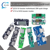 Dual USB 5V PD Mobile Power Bank 18650 Battery Charger PCB Power Module Accessories For Phone DIY New LED LCD Module Board