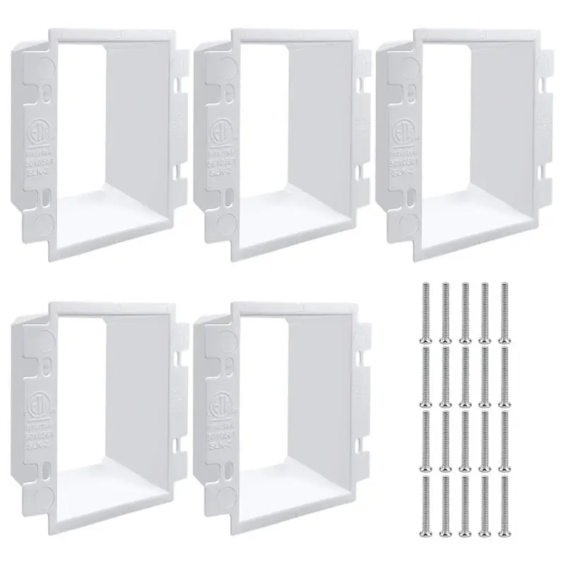 B17C BE2 Power Socket Box Extender,Single Group Box Extender Electrical Box Extender 2 Groups Power Switch Socket Accessories