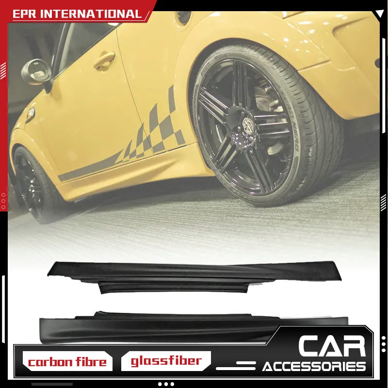 

For Mini cooper R56 Ver.2.11/2.12 AG-Style Side Skirt Fiberglass Door Step Cover Tuning Body Kit