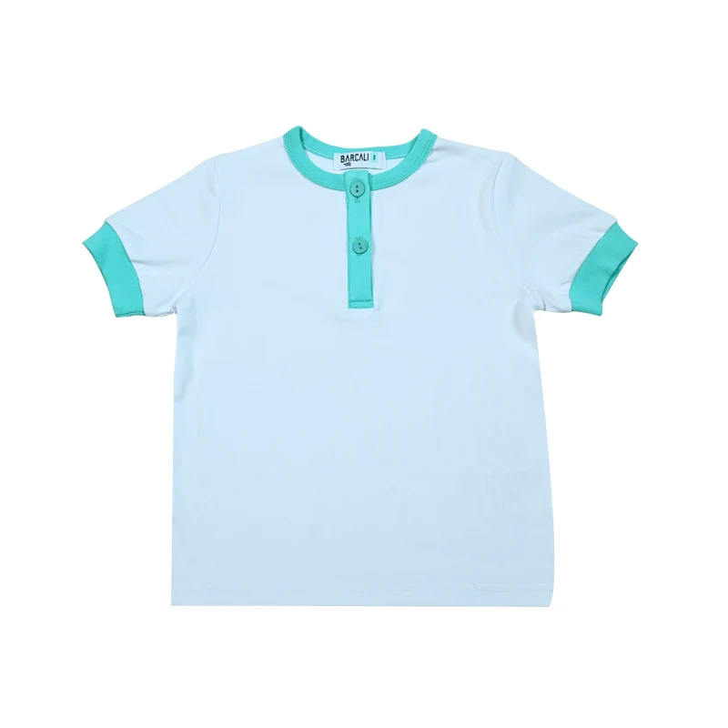 Denim Collection – White Short Sleeve
