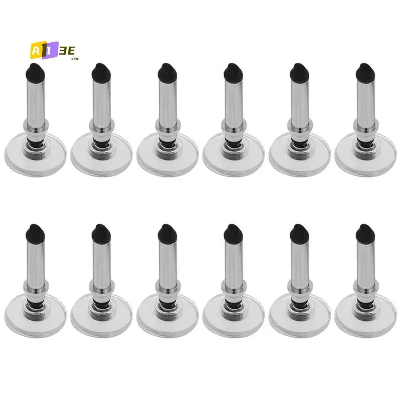 

A13E-12Pcs Universal Tip Capacitive Stylus Touch Screen Pen Nibs Silicone Replacement Pencil Tip For Tablet Mobile Phone