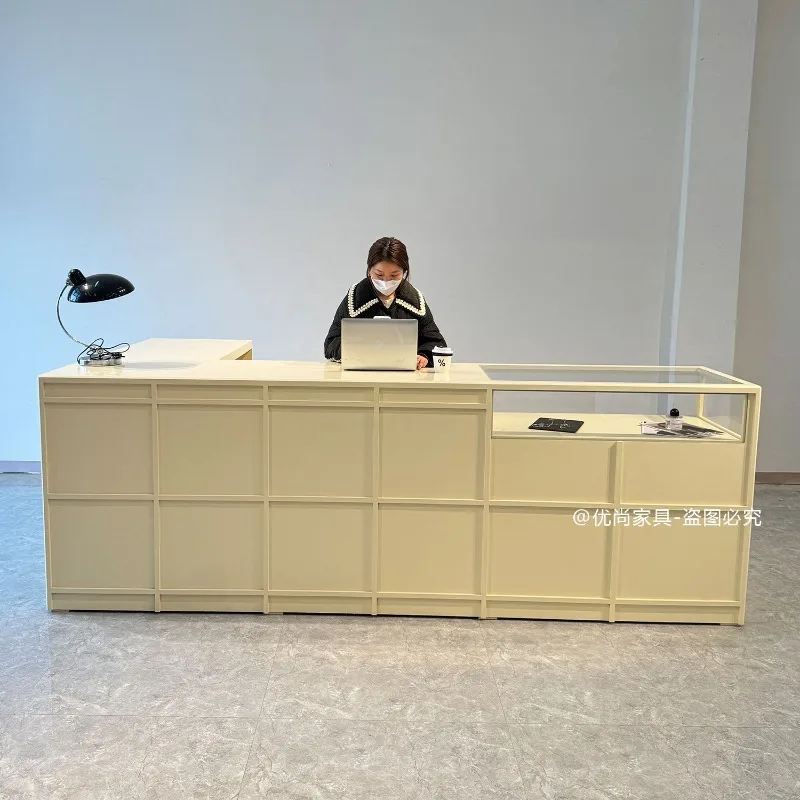 จอแสดงผล โต๊ะต้อนรับสมัยใหม่ ร้านค้า บาร์เสริมสวย โรงแรมหรู ร้านอาหาร โต๊ะต้อนรับผู้บริหาร เอสเคริโตโร เฟอร์นิเจอร์เชิงพาณิชย์