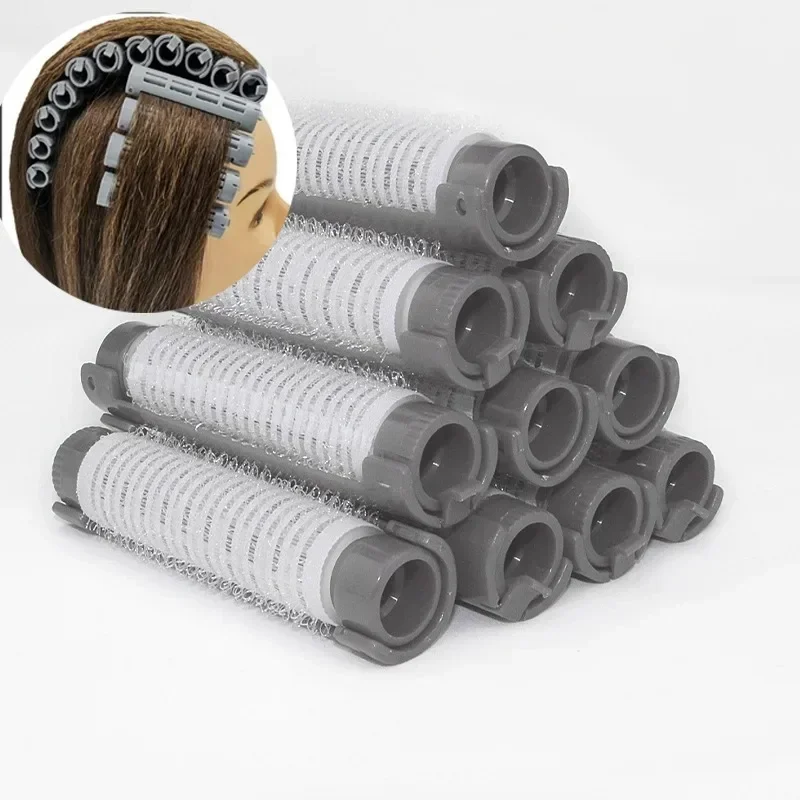 5Pcs/Set Hair Perm Roll Fluffy Perming Rod Hair Roller Curler Kit Perming Rods Curlers Hairdressing Hair Styling Tool for Salon