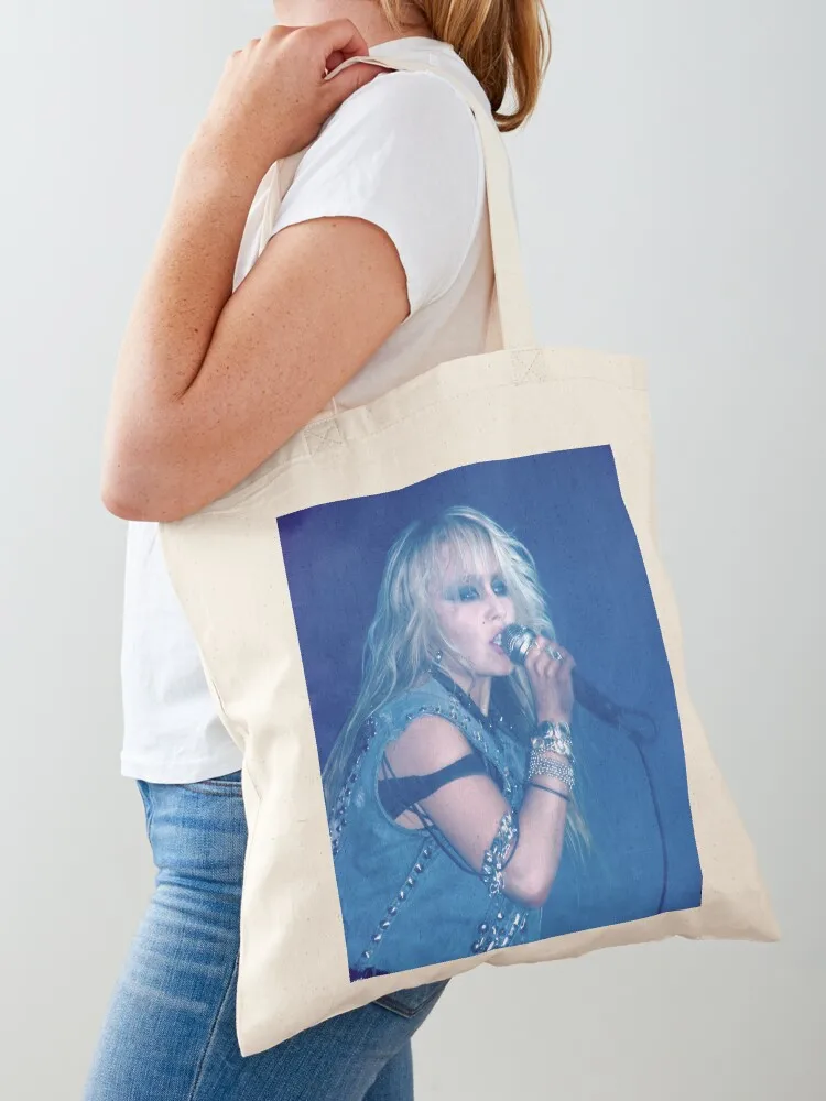 

Doro Pesch Warlock Photograph Tote Bag sacs de shopping Shopping bags free delivery bags custom canvas bag