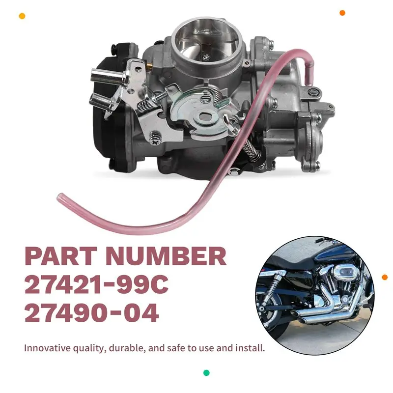 A20K-For Davidson Sportster XLH1200 XL883 Softail Dyna& FXR Touring 27490-04 27414-99 CV40 40Mm Carburetor