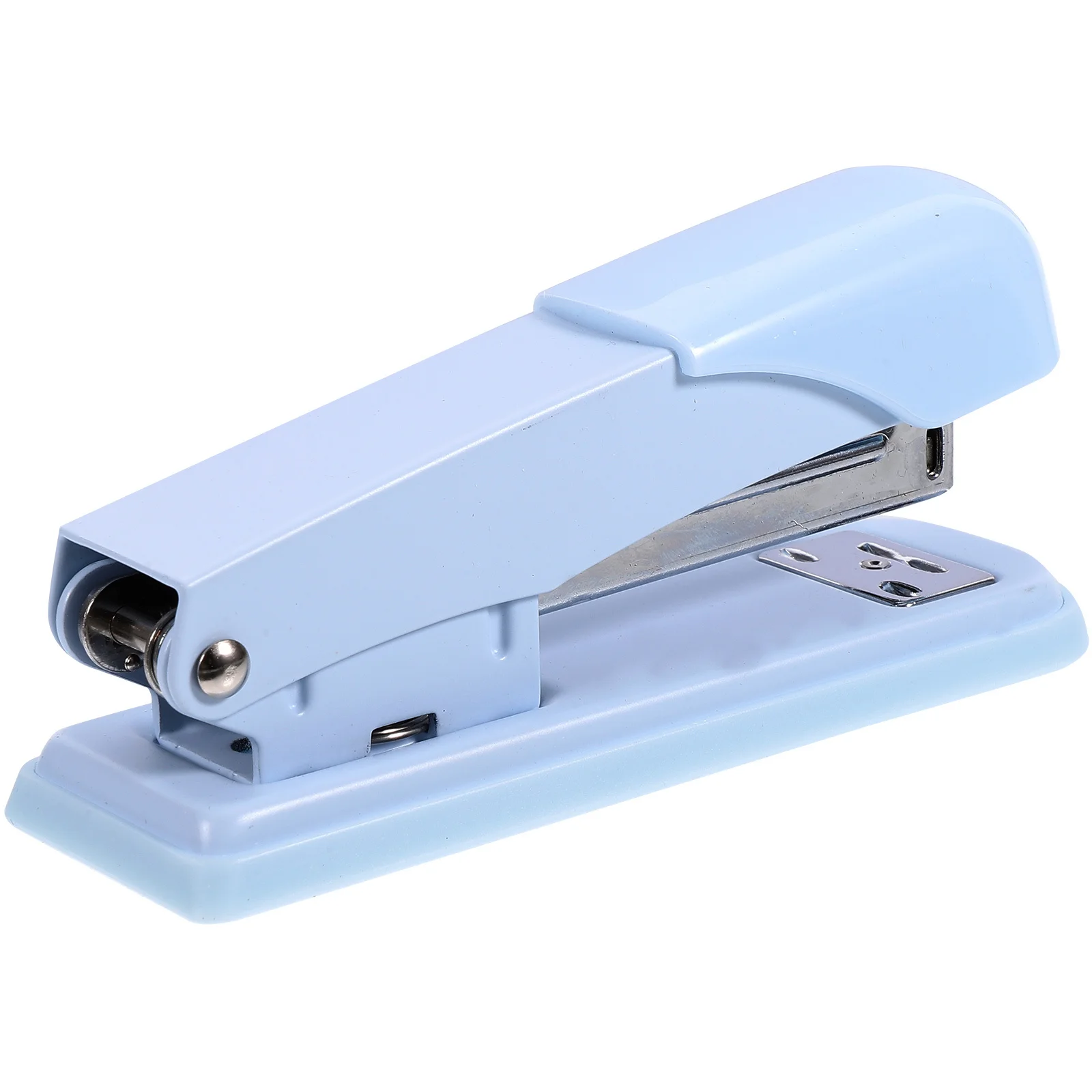 

1pcs Small Metal Heavy Duty Hand Compact Office Desktop For Classroom Home School Supplies Bulk Staplers Creative Book