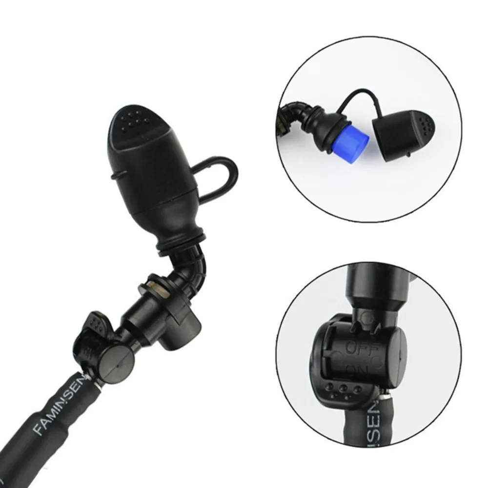 With Dust Cover Elbow Water Bladder Mouth Suction Hydration Bag Bite Valve Water Bag Bite Water Bag Nozzle Inner Water Nozzles