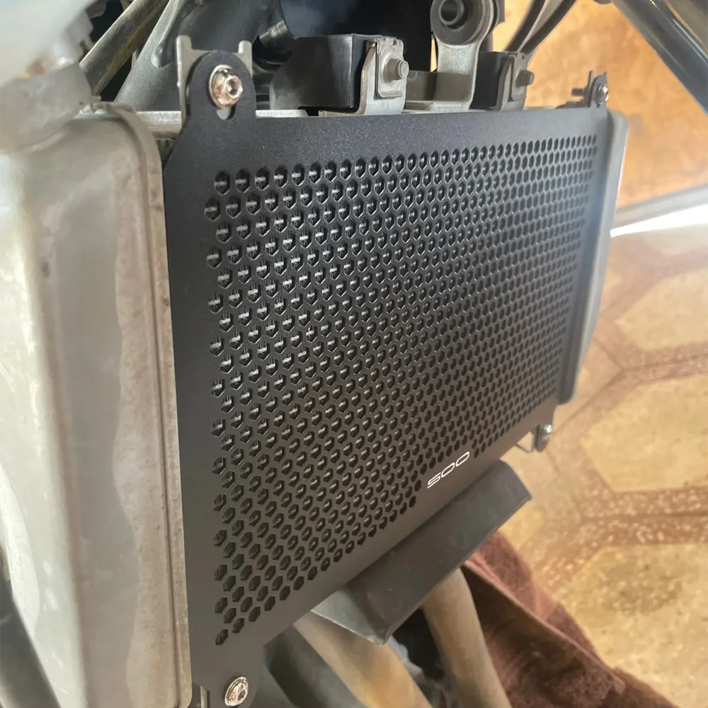 

For Kawasaki Z500 Z 500 SE ABS Ninja 500 2024 2025 2026 Motorcycle Radiator Guard Protector Grille Cover Part Eliminator 400 450