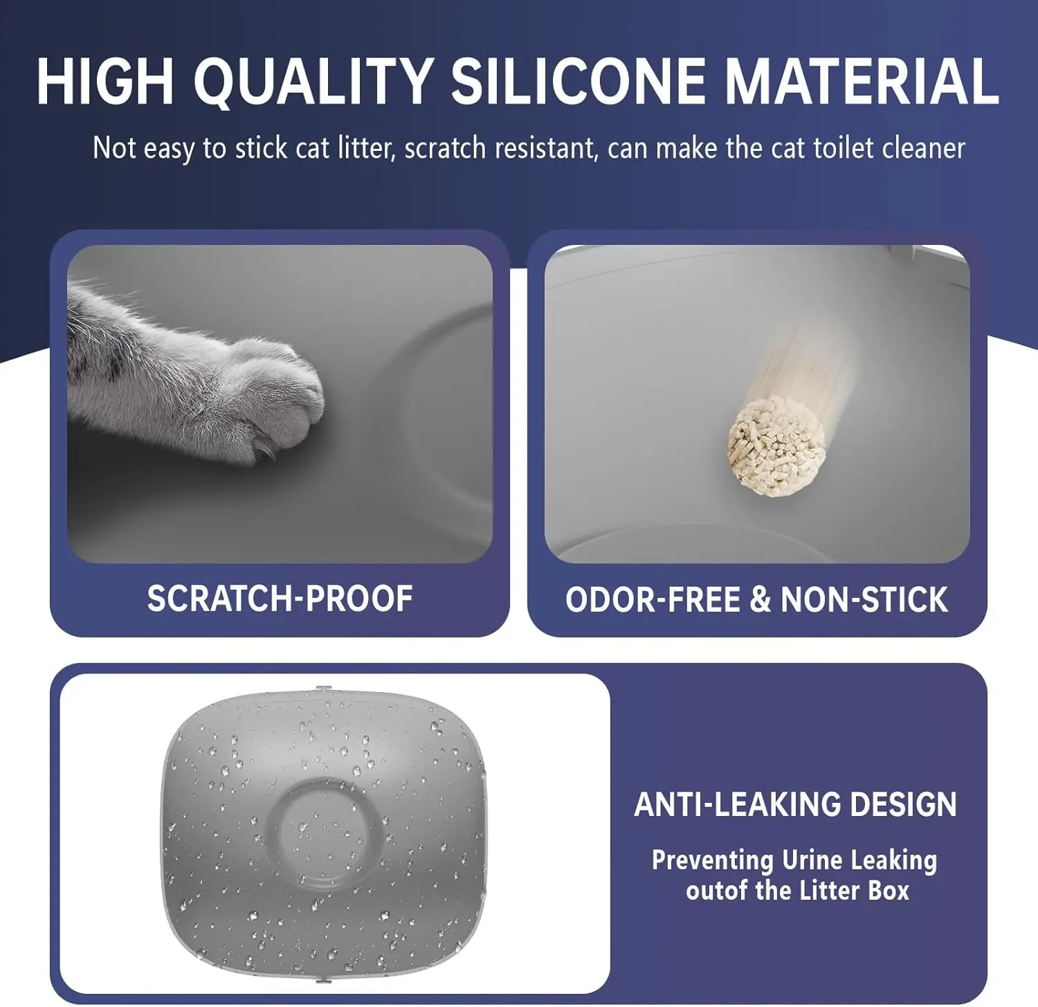 Thumbnail 3 - #78 Latest Cat Litter Box Mats Offers