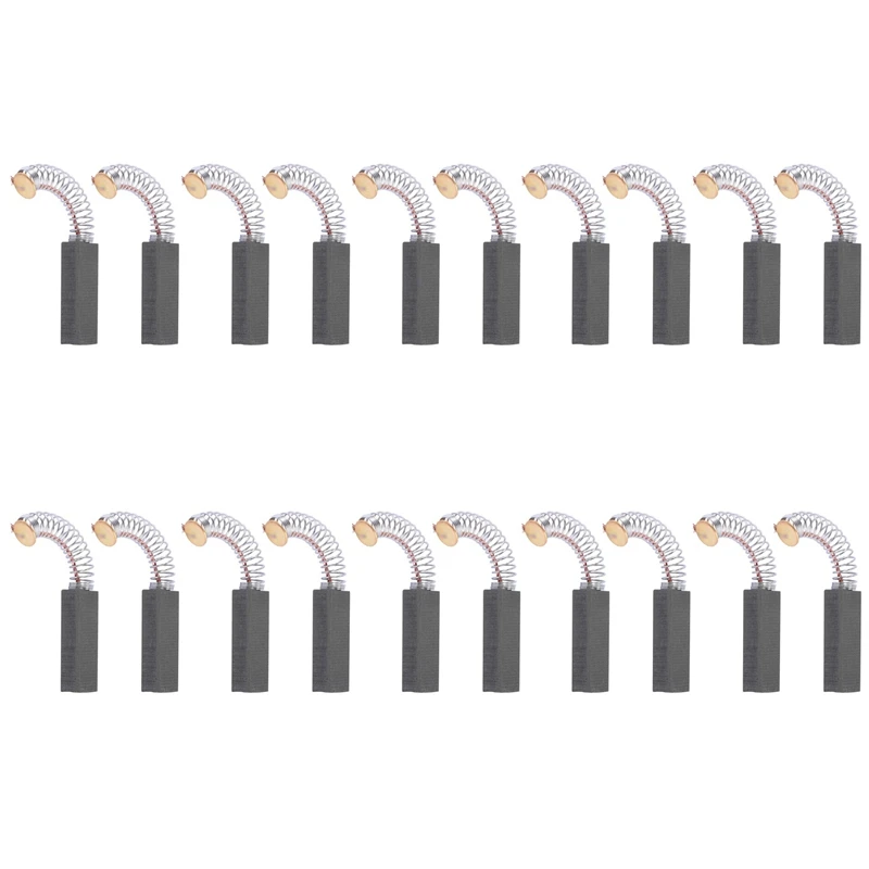 Brosse à charbon de bois pour moteur électrique, 6x8x24mm, 10 paires