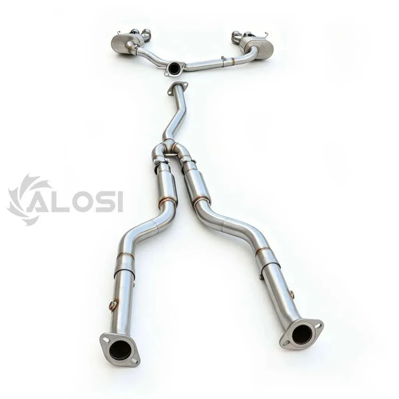 Perfectly Customized Smart Valve Performance Cat Back Exhaust Muffler Specifically Designed for Toyota MARK X 2.5 3.0 2006-2016