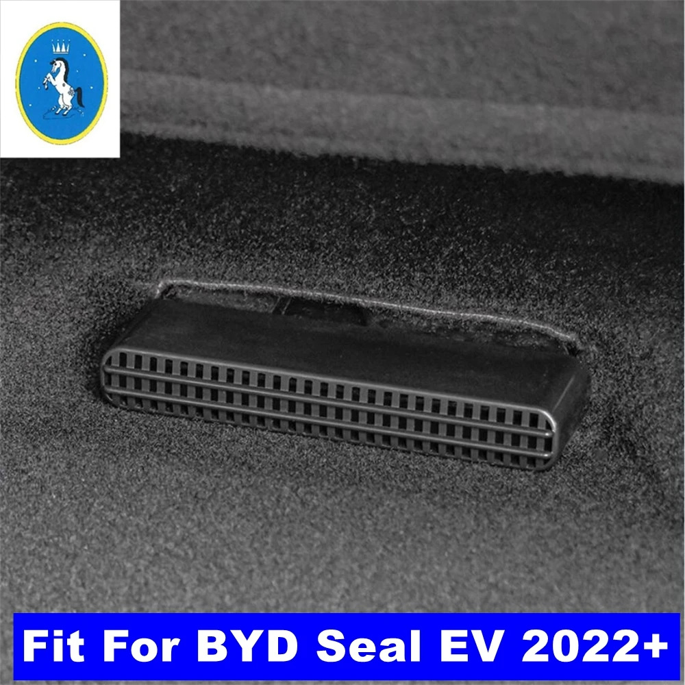 

Car Seat Bottom AC Heat Floor Air Duct Vent Anti-blocking Protection Cover Kit For BYD Seal EV 2022 - 2024 Plastic Accessories