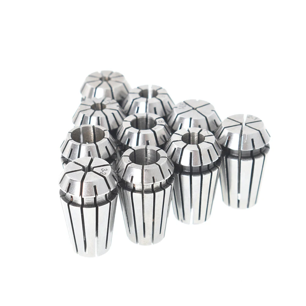 Portable ER Chuck Collets Carbon Steel Collet ER11/ER16/ER20/ER25/ER32/ER40 Machine For Machine Tools For Boring