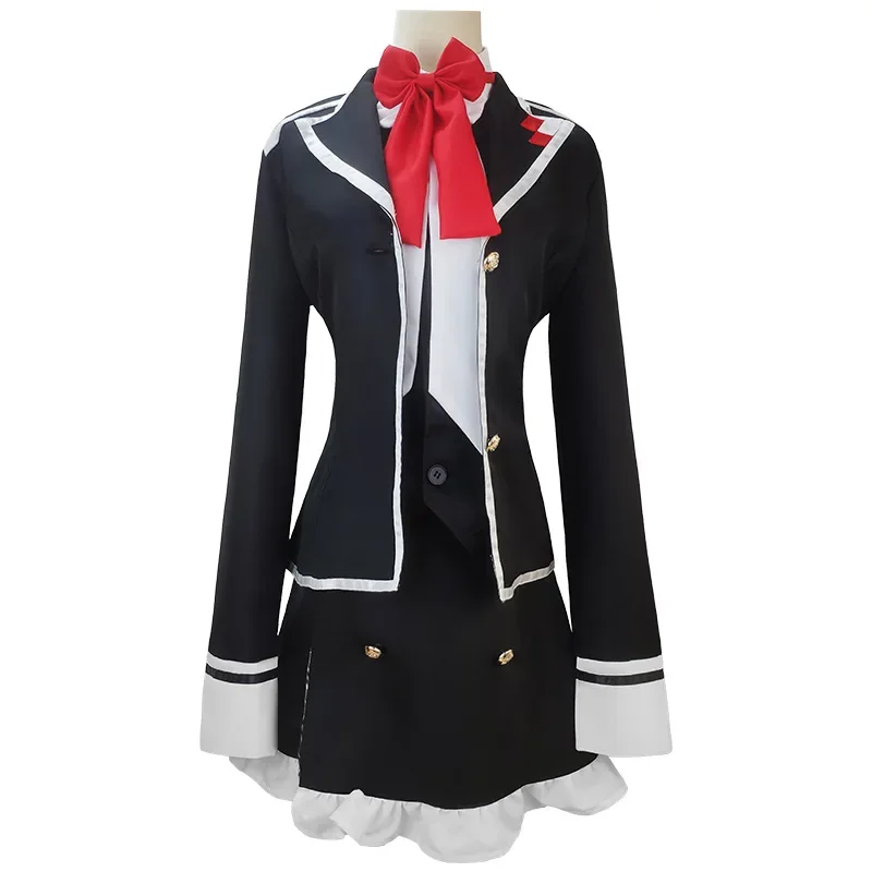 Komori Yui คอสเพลย์อะนิเมะ DIABOLIK LOVERS เครื่องแต่งกายฮาโลวีน Carnival ชุดสตรี Komori Yui ชุด School Uniforms