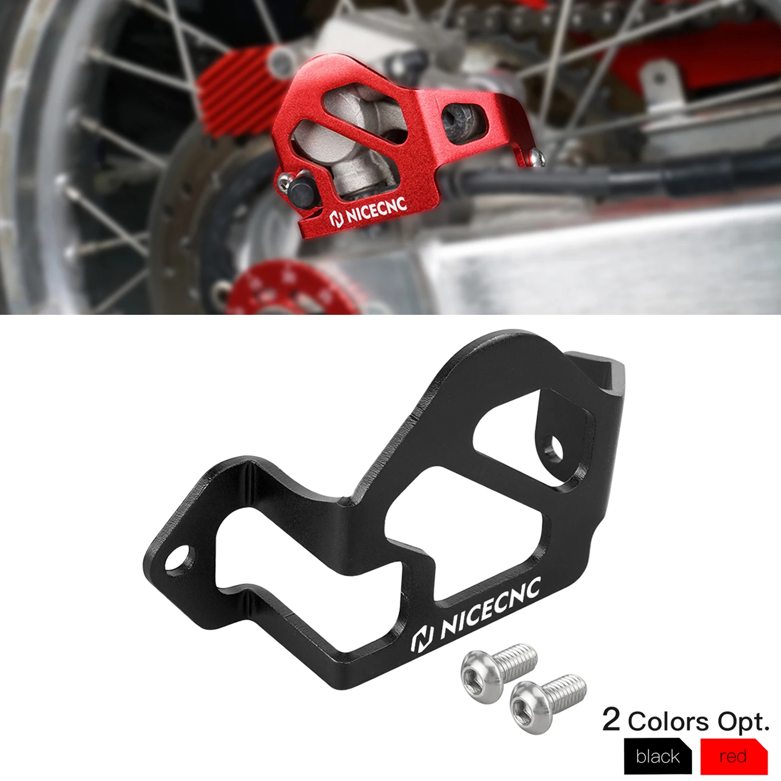 

NICECNC For Honda XR650L XR 650L 650 L 1993-2024 2023 2022 2021 2020 2019 2018 Motorcycle Rear Caliper Guard Cover Protector