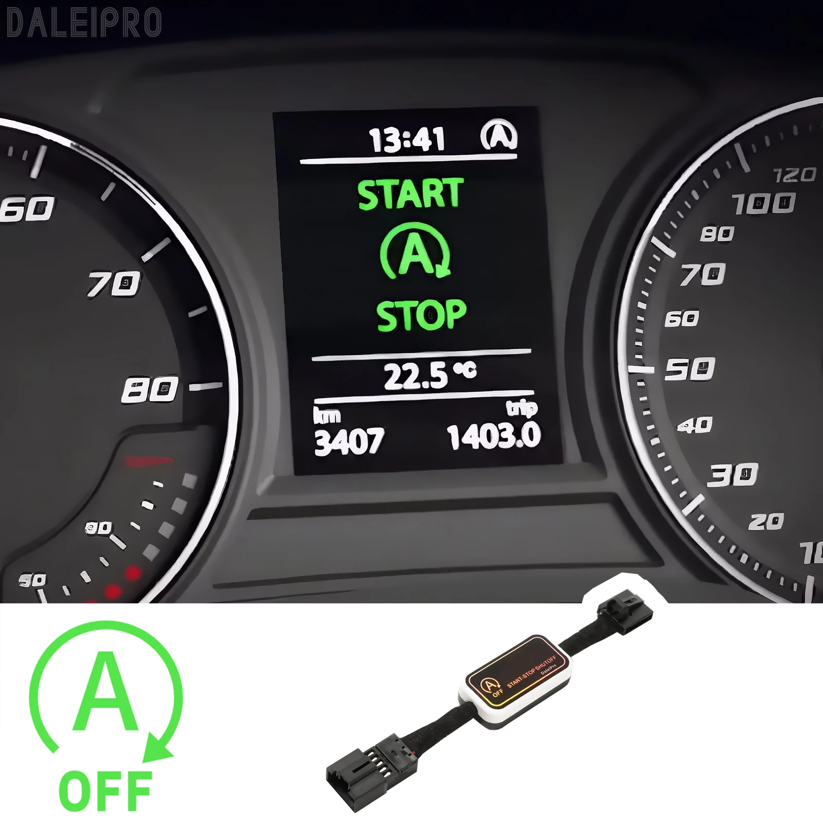 Für Volkswagen VW Caddy 2K 2015-2019 Automatische Stop Start Motor System Speicher Modul Abbrechen Auto Auto Start Stop schalter – Detail 8