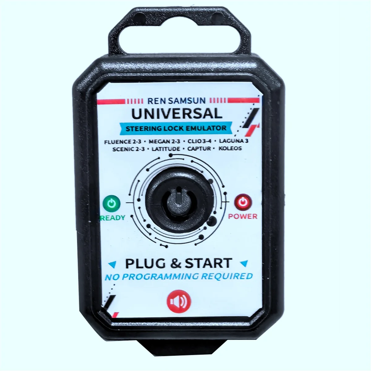 For RENAULIT ELV LOCK Universal Steering Lock Emulator Simulator ELV Plug and Start with Lock Sound