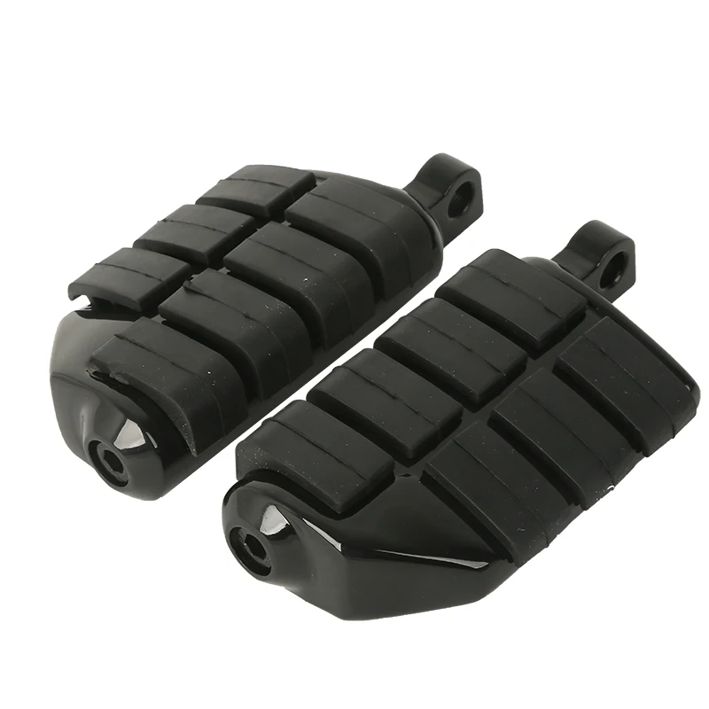 Motorcycle Anti Vibration Rubber Lion Paw Foot Rest Pegs For Harley Softail Dyna