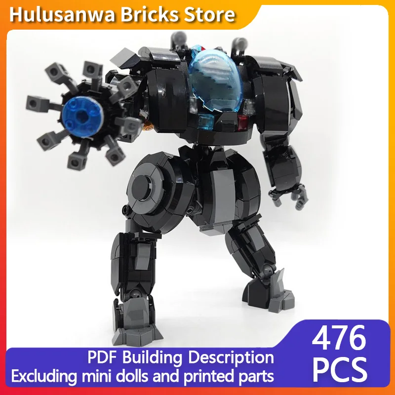 

Классическая боевая модель меха MOC, строительные кирпичи, военное оборудование, модульные технологии, подарки, праздник, сборка, детские игрушки, костюм