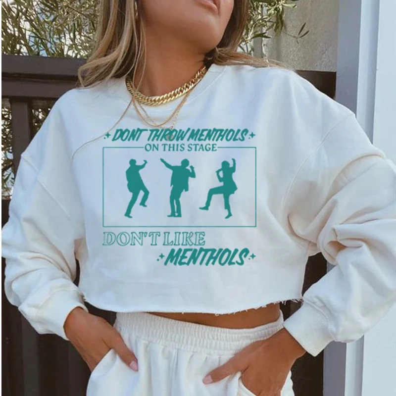 Don't like Menthol 1975 Matty Sweatshirt,1975 Healy Crewneck Sweatshirt,Wearing 1975 Sweatshirt,When We Were Together,Funny 1975