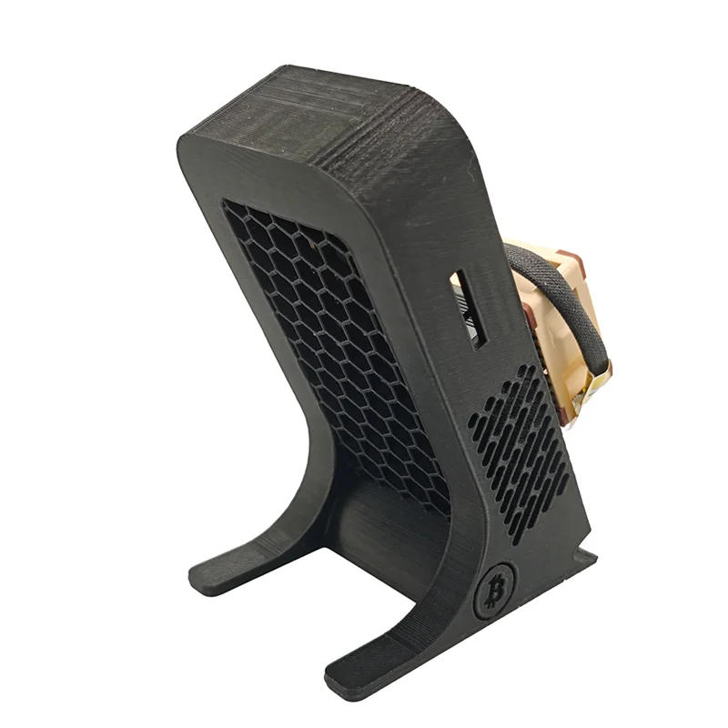 

Bitaxe Gamma 601 BTC 1.2TH/S Solo Mining Rig, 18W NF-A4X20 Super Fan Bitcoin ASIC, Antminer S21 Pro EU Plug
