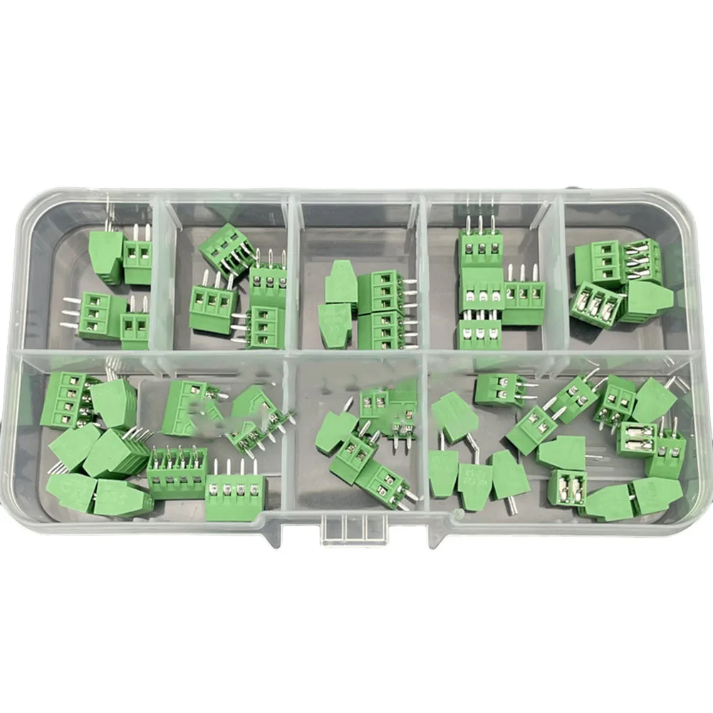 Versatile KF128 Terminal Block Screw Terminal Pitch: 2.54 Mm Nominal Voltage Pin No. Plastic Quantity Rated Current