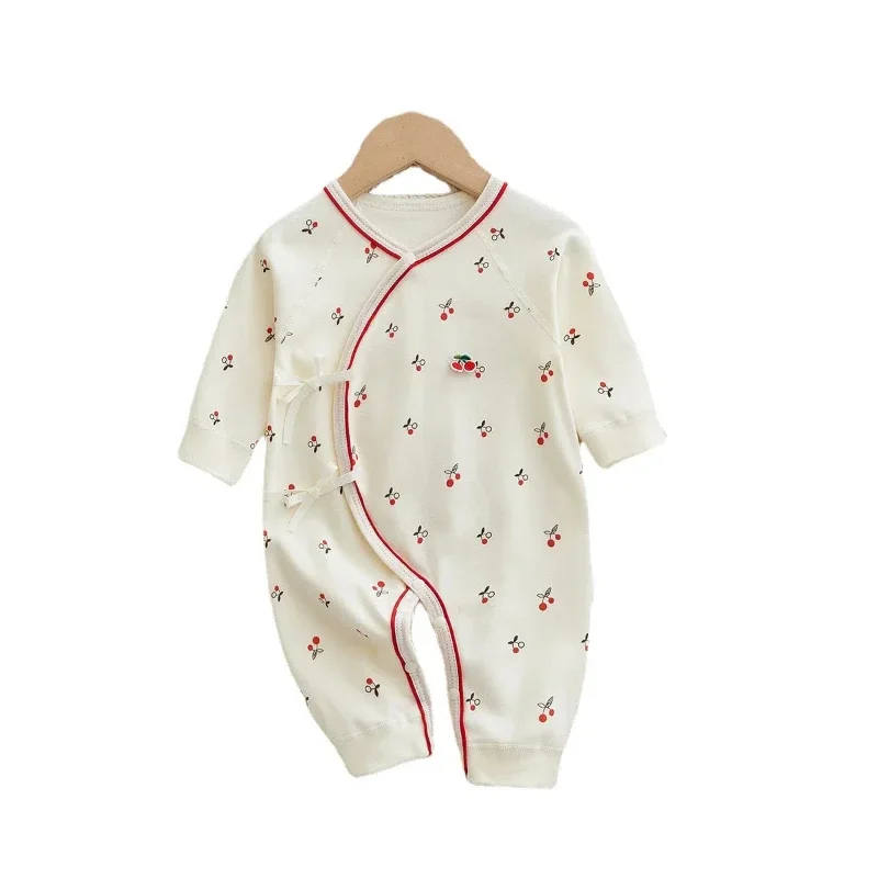 Baby Romper Cotton Spring Autumn Fresh Print Soft Newborn Infant Jumpsuit Casual Clothes for Bodysuits Sleepsuits