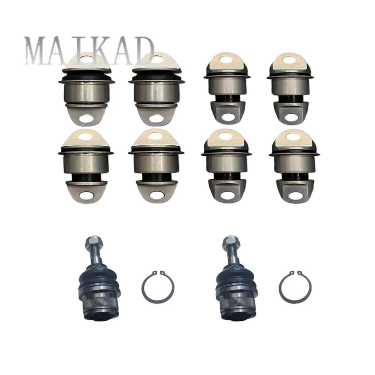 12PCS/set Rear Suspension Bushing Kit Control Arm Rubber for McLaren 600LT 720S