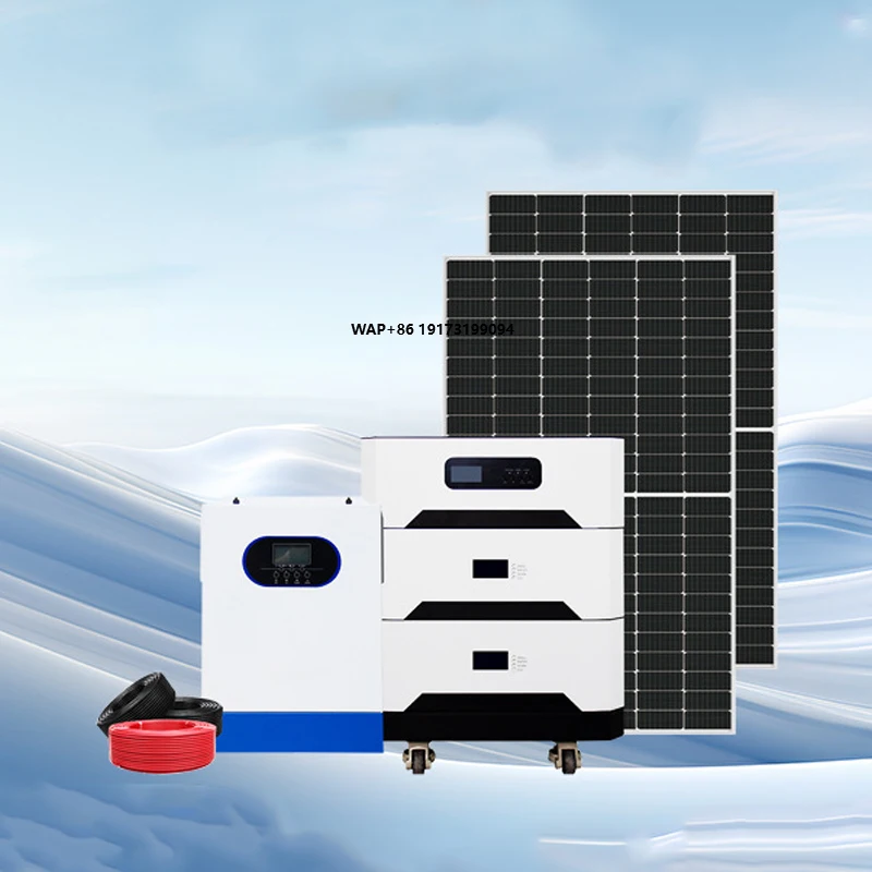 System Solar Kit 20Kw 25Kw 30Kw Off Grid All in One Solar Power Energy System Storage Home Commercial